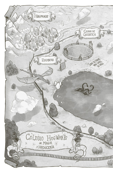 Harry Potter y el cáliz de fuego (Edición con ilustraciones de Xavier Bonet) / Harry Potter and the Goblet of Fire interior 2 (ISBN 9798890984920) [onix:193eb3fc4b7b73046100bdb538a2e7be]
