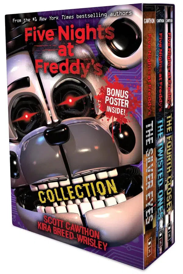 Five Nights at Freddy's 3-book boxed set-Children’s / Teenage fiction: Horror and ghost stories/ chillers-買書書 BuyBookBook