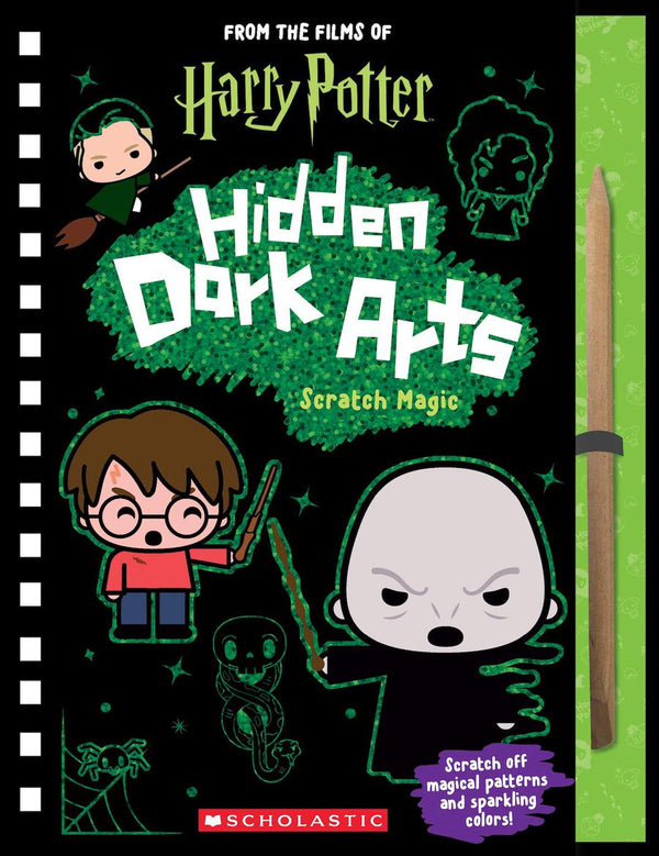 Hidden Dark Arts - Scratch Magic-Children’s interactive and activity books and kits-買書書 BuyBookBook