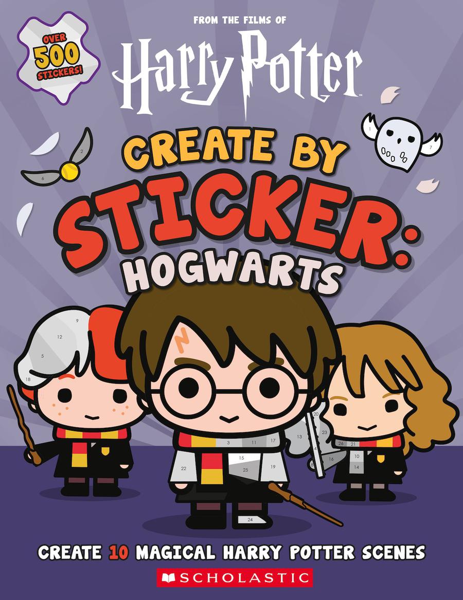 Create by Sticker: Hogwarts-Children’s interactive and activity books and kits-買書書 BuyBookBook
