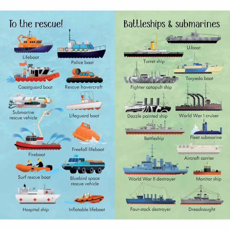 199 Ships and Boats Usborne