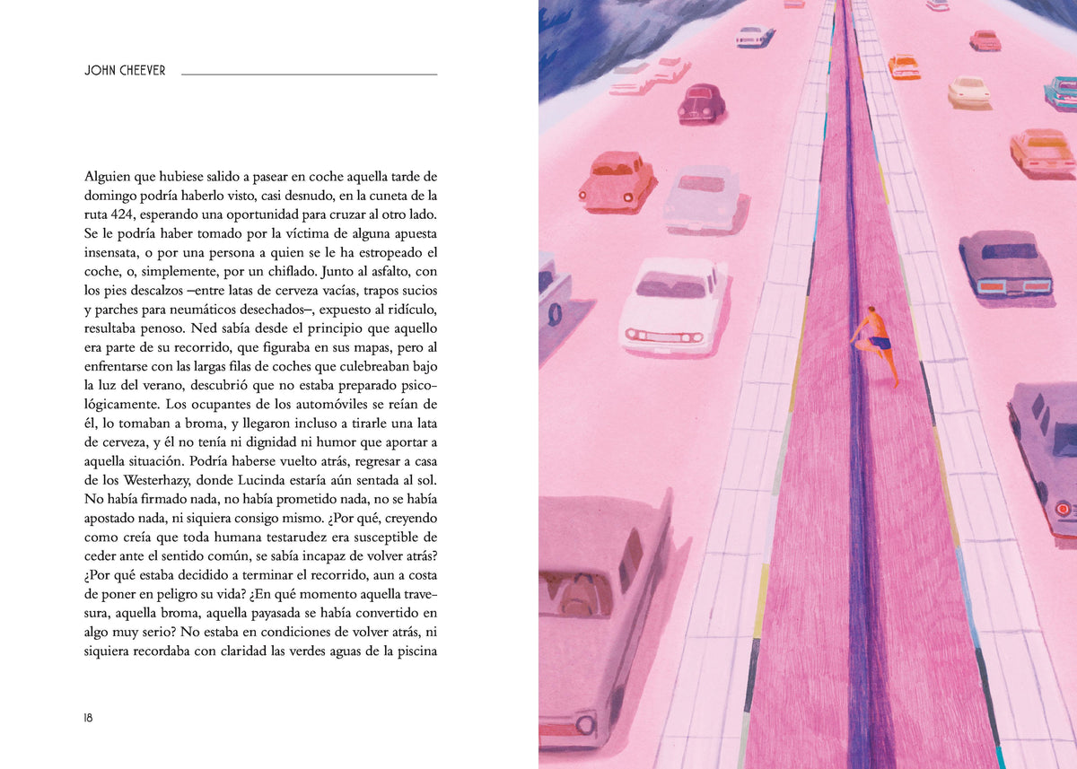 El nadador y otros cuentos (edición ilustrada) / The Swimmer and Other Stories ( Illustraded Edition) interior 2 (ISBN 9788439745143) [onix:0e1a57045aa097d8234b2a1b417c80f2]