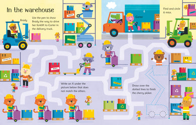 Wipe-Clean Trucks and Diggers Activities interior 1 (ISBN 9781805074007) [onix-asset:162c29b85af800d796487e8c21e5c1212d2d936dc9b1dfccbcad9e01917ccc83]