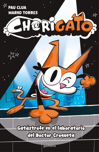 Gatástrofe en el laboratorio del Doctor Croqueta / Cat-astrophe in Doctor Croqueta’s Laboratory cover (ISBN 9791387724306) [onix:1b02f697dc95d1582e2c069876aca2c3]
