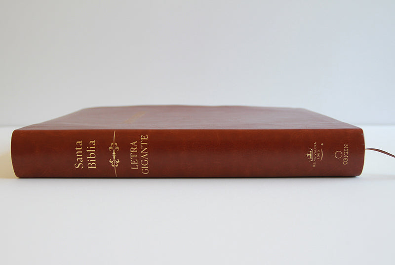 Biblia Reina Valera Revisada 1960 letra súper gigante, símil piel marrón / Spanish Bible RVR 1960 Super Giant Print, Brown Leathersoft interior 5 (ISBN 9798890980755) [onix:a56c68841c7fd4d335bd93ce492ce859]