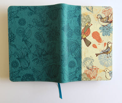 Biblia RVR 1960 Letra gigante, símil azul con Pájaros(Edición cantos pintados) / Spanish Bible RVR 1960 Giant Print Handy Size Leathersoft Light Blue interior 5 (ISBN 9798890982261) [onix:2cc222aebcd2c4deab0e05d6cd996bad]