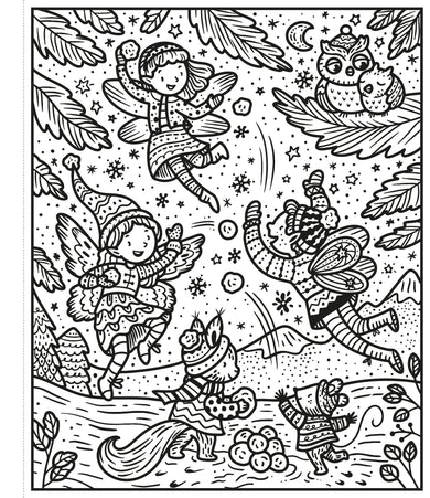 Winter Wonderland Magic Painting Book interior 1 (ISBN 9781801319157) [onix-asset:e8f15db01fa5f6f3aaf981429ec22bc969924daee91f24c6909658dff96836c3]