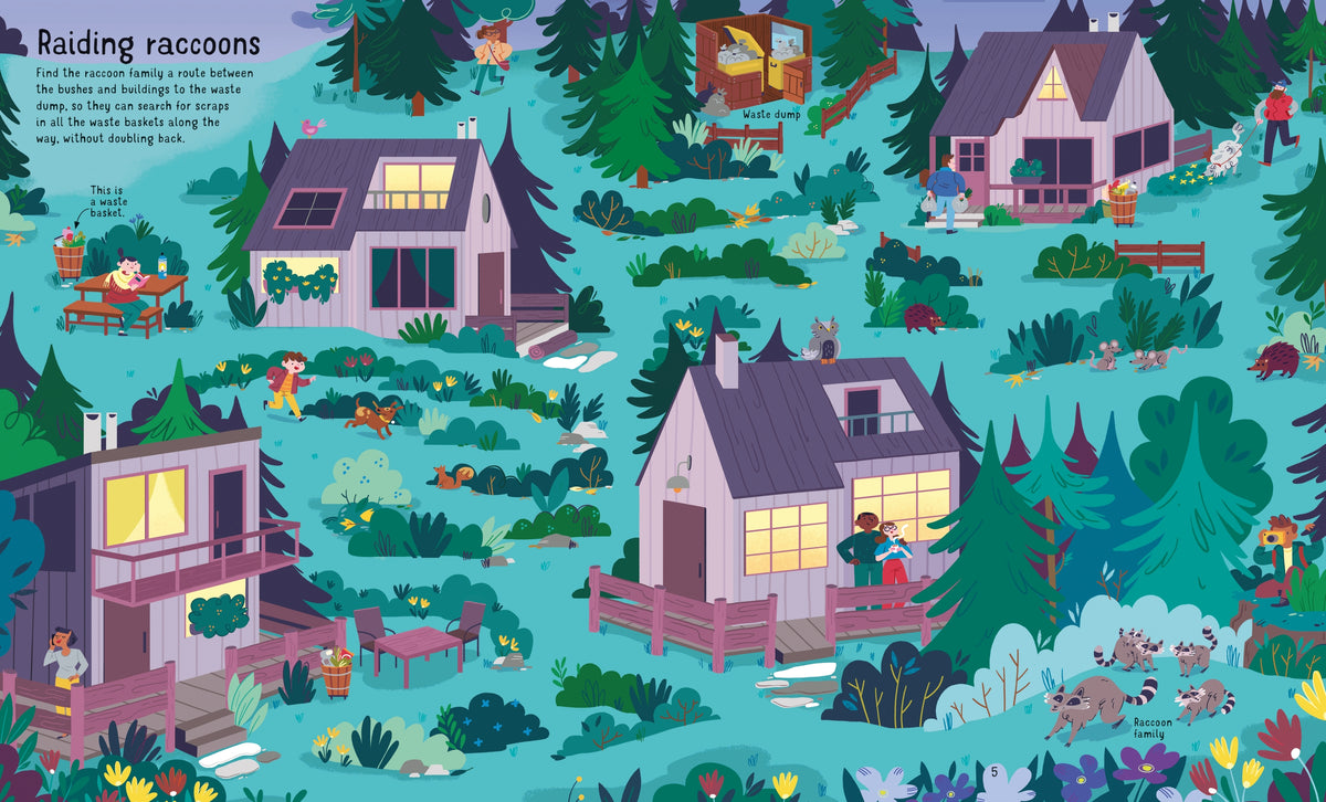 Usborne Book and Jigsaw Forest Maze interior 1 (ISBN 9781803705064) [onix-asset:501a345d01b46e59331c1b31e16a9af0efa4b35eb0dbe6bd1ee89883936a8857]