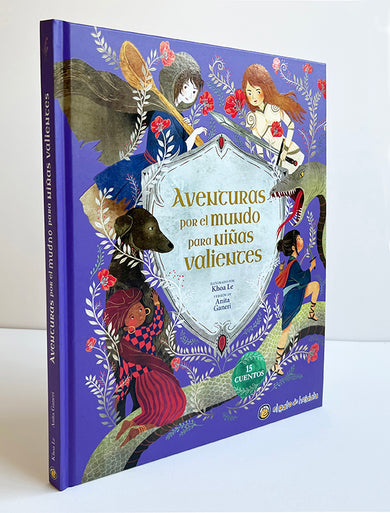 Aventuras por el mundo para niñas valientes / Fairy Tales for Fearless Girls interior 1 (ISBN 9789877970494) [onix:76a2e81f9a78f818647f40406f60c2bc]
