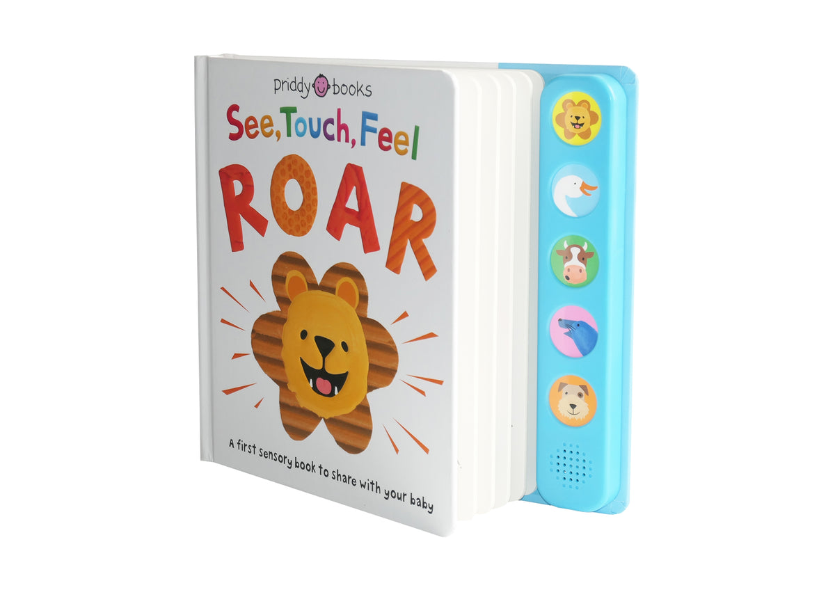 See, Touch, Feel: Roar interior 2 (ISBN 9780312530129) [onix-asset:ba70729e7a3078739aa3d38dae3560cd26e2adab2c82f9e057f9f9c5c887b9ab]