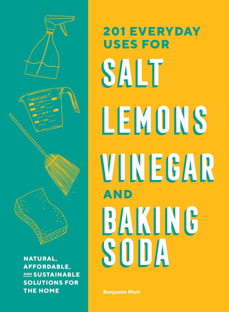 201 Everyday Uses for Salt, Lemons, Vinegar, and Baking Soda-Lifestyle and Leisure-買書書 BuyBookBook