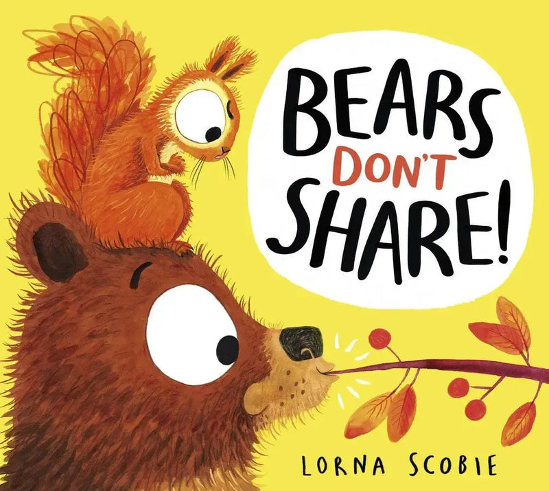 Bears Don't Share!-Children’s / Teenage: Personal and social topics-買書書 BuyBookBook