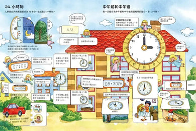 我的 STEAM 翻翻書: 認識時鐘間-Children’s / Teenage general interest: Science and technology-買書書 BuyBookBook