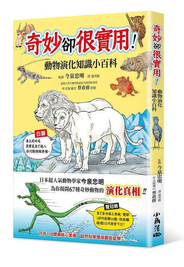 奇妙卻很實用！動物演化知識小百科 (今泉忠明)-Children’s / Teenage general interest: Nature and animals-買書書 BuyBookBook