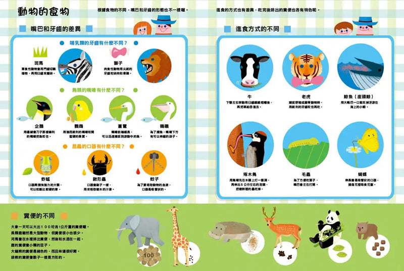 原來動物是這樣子啊！