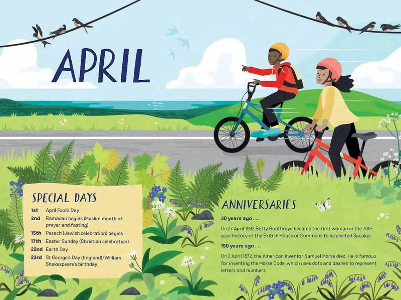 2022 Nature Month-By-Month Nosy Crow