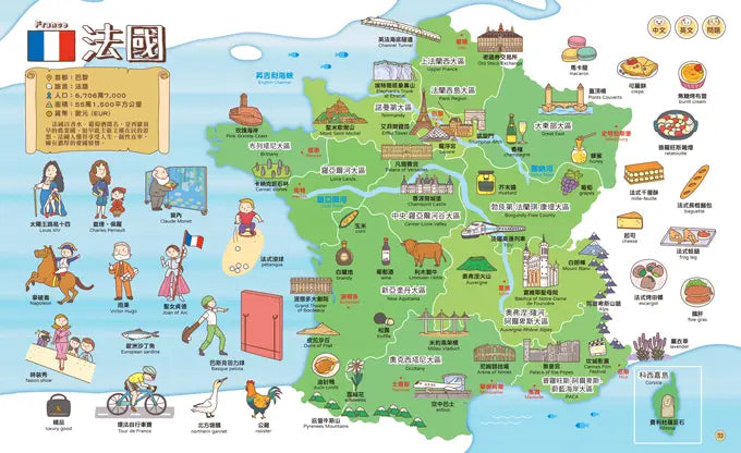 世界地圖百科(200個國家&國旗+4000個雙語單字)：FOOD超人-Children’s / Teenage general interest: History and Warfare-買書書 BuyBookBook