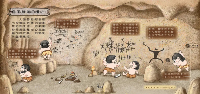 好久好久，我們的神話故事：盤古開天闢地