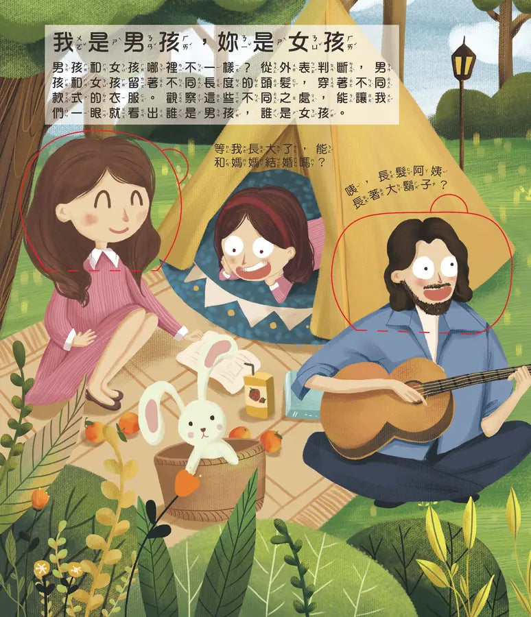 男孩？女孩？翻翻書