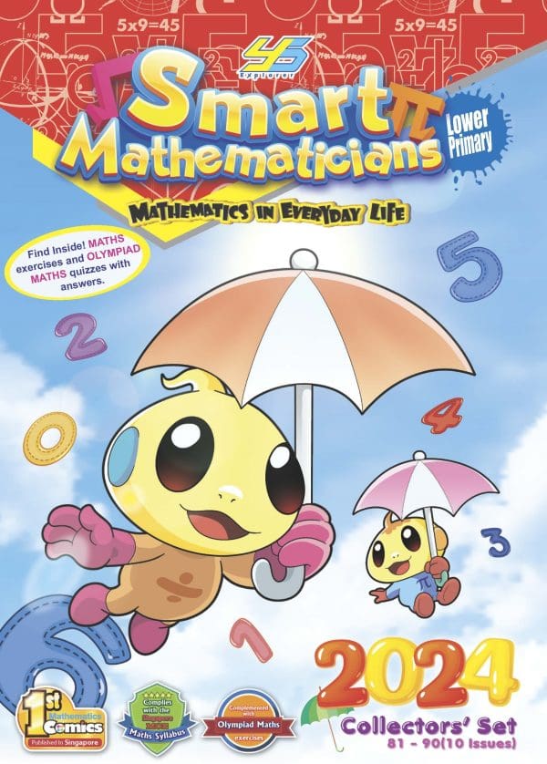 2024 COLLECTORS' SET SMART MATHEMATICIANS LOWER PRIMARY (Issue #81 ~ #90)-Children’s / Teenage general interest: Science and technology-買書書 BuyBookBook