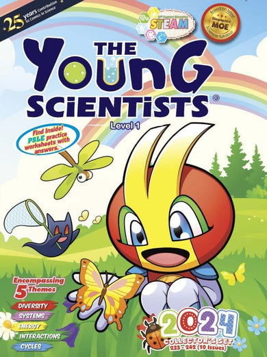 THE YOUNG SCIENTISTS 2024 COLLECTION SET LEVEL 1 (ISSUE 233 ~ 242)-Children’s / Teenage general interest: Science and technology-買書書 BuyBookBook