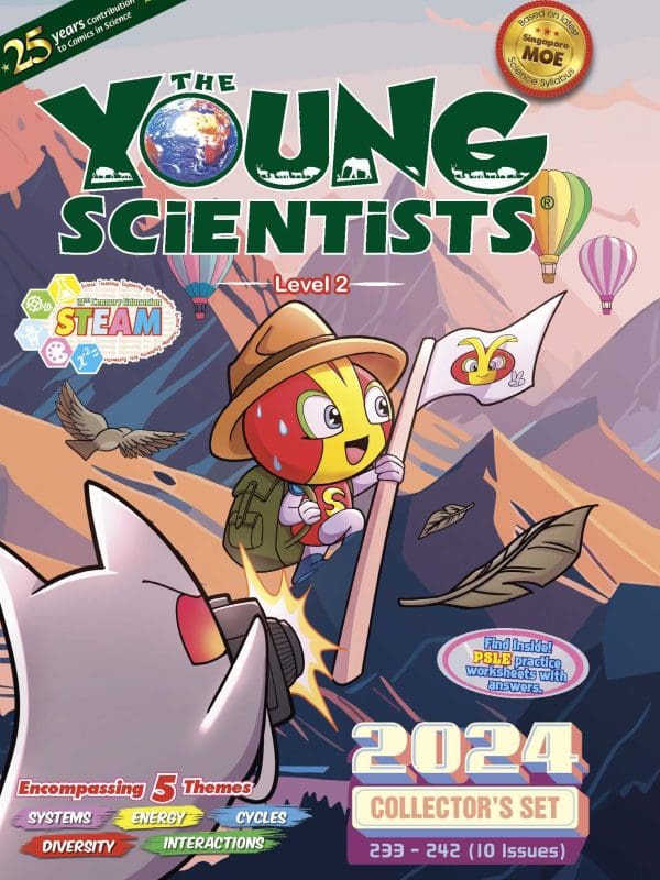 THE YOUNG SCIENTISTS 2024 COLLECTION SET LEVEL 2 (ISSUE 233 ~ 242)-Children’s / Teenage general interest: Science and technology-買書書 BuyBookBook