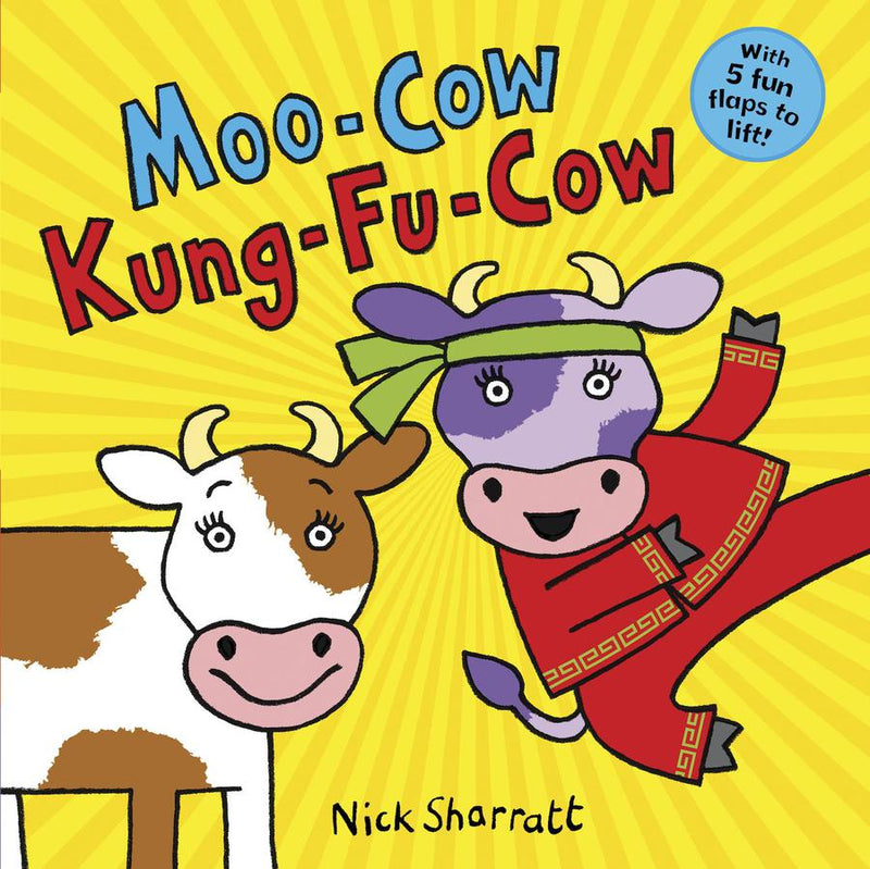 Moo-Cow, Kung-Fu-Cow NE PB-Children’s Early years / early learning concepts-買書書 BuyBookBook