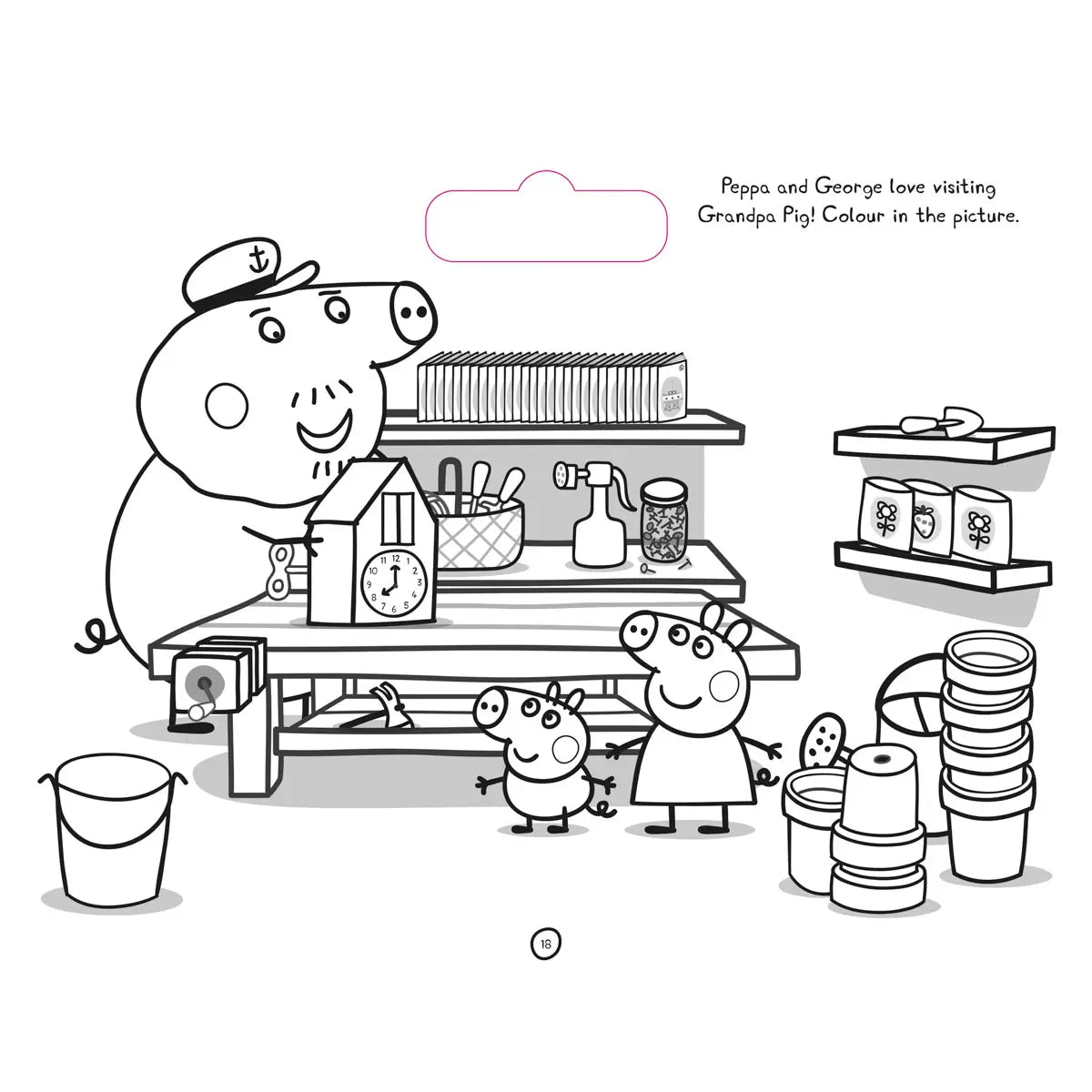 Peppa Giant Activity Pad (Stan Lee)-Children’s interactive and activity books and kits-買書書 BuyBookBook