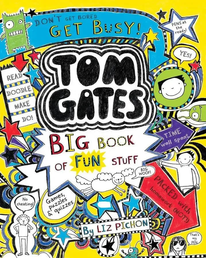 Tom Gates: Big Book of Fun Stuff-Children’s picture books-買書書 BuyBookBook