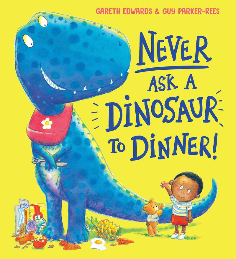Never Ask a Dinosaur to Dinner (NE)-Children’s picture books-買書書 BuyBookBook