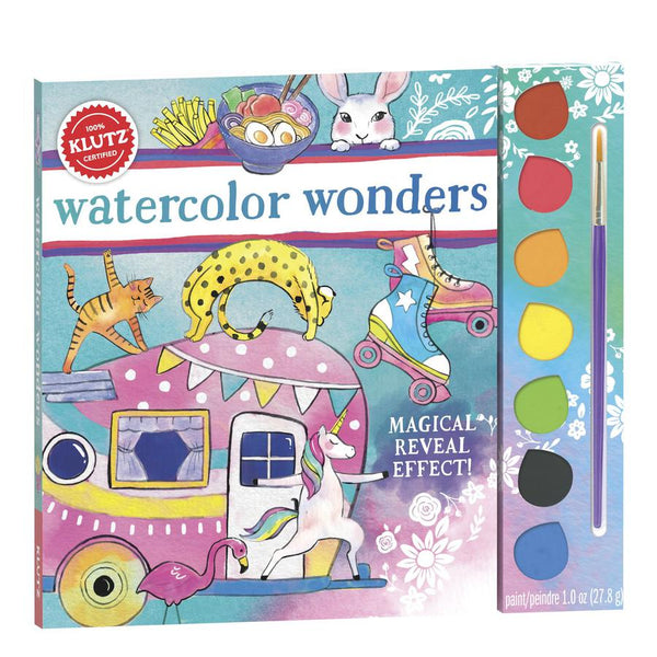 Watercolor Wonders-Children’s interactive and activity books and kits-買書書 BuyBookBook