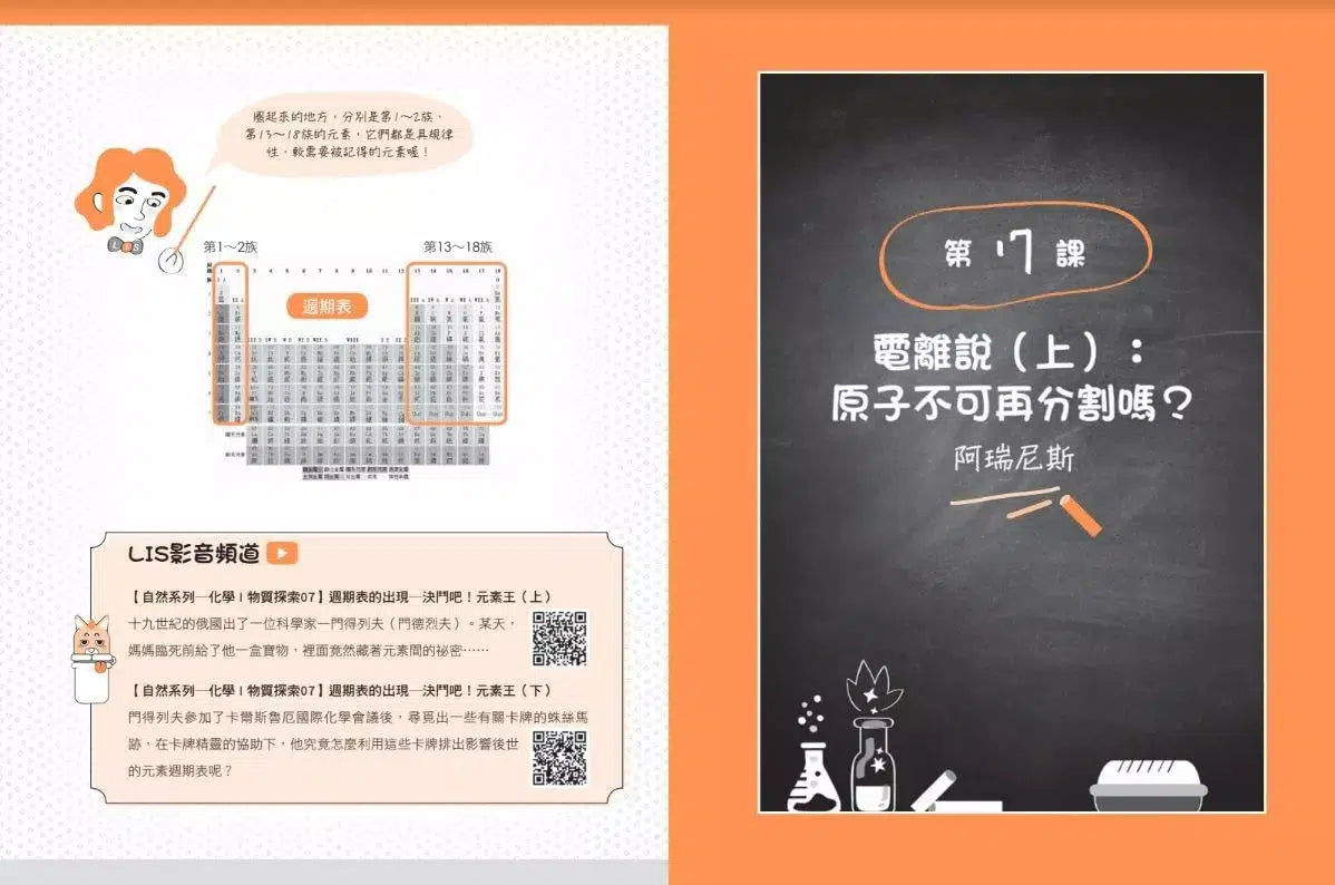 科學史上最有梗的20堂化學課（共2冊）：40部線上影片讓你秒懂化學-非故事: 科學科技 Science & Technology-買書書 BuyBookBook