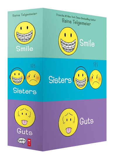 Smile/Sisters/Guts Box Set-Graphic novel / Comic book / Manga: genres-買書書 BuyBookBook