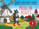 Axel Scheffler's Fairy Tales: Puss In Boots-Fiction: Traditional stories/ myths/ fairy tales-買書書 BuyBookBook