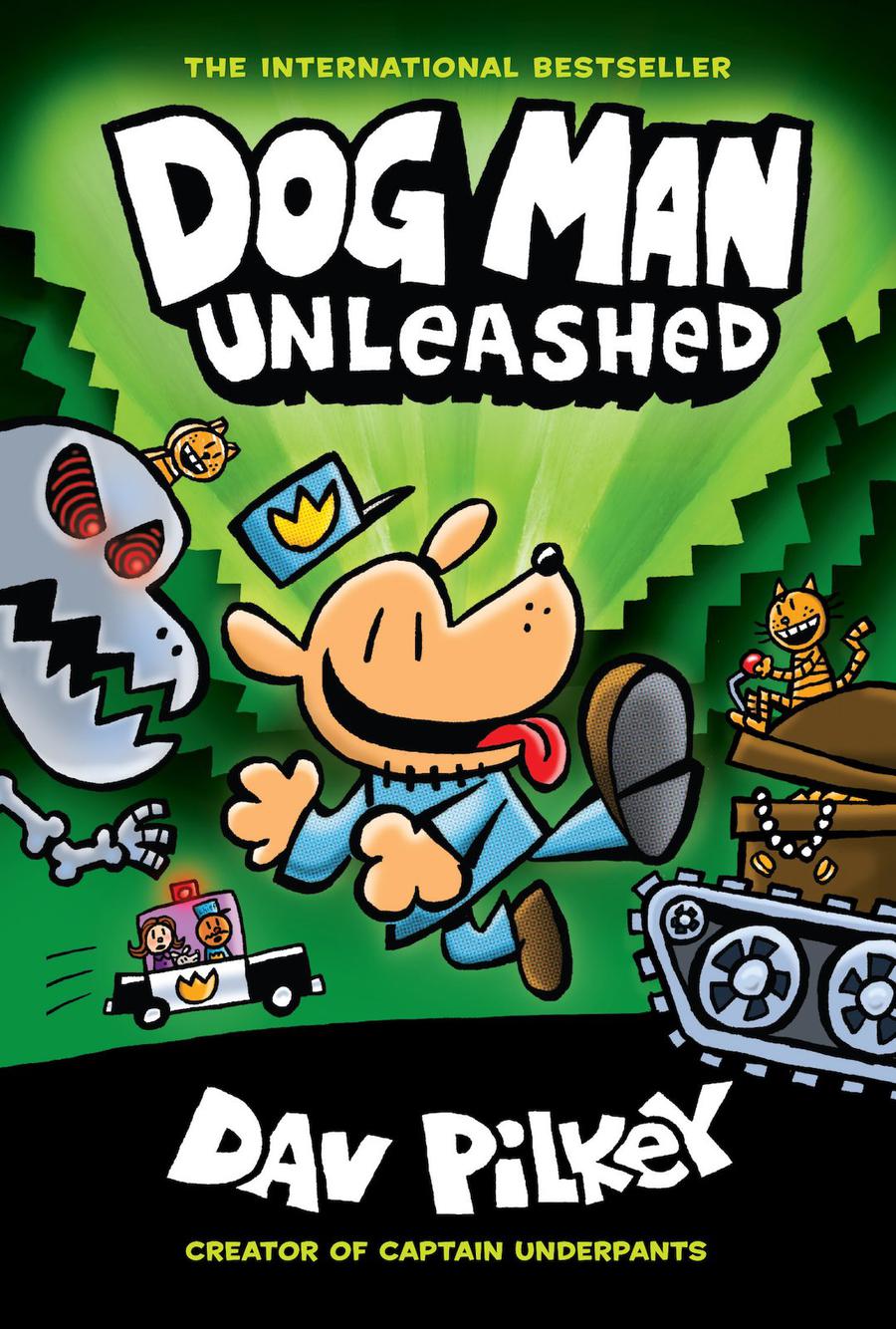 Dog Man Unleashed (HB) (NE)-Children’s / Teenage fiction: Humorous stories-買書書 BuyBookBook