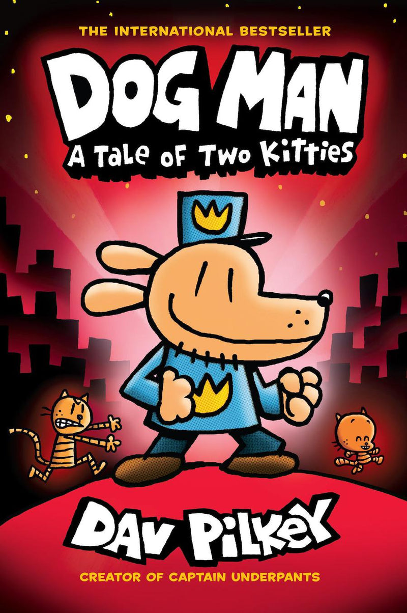 Dog Man 3: A Tale of Two Kitties HB (NE)-Children’s / Teenage fiction: Humorous stories-買書書 BuyBookBook
