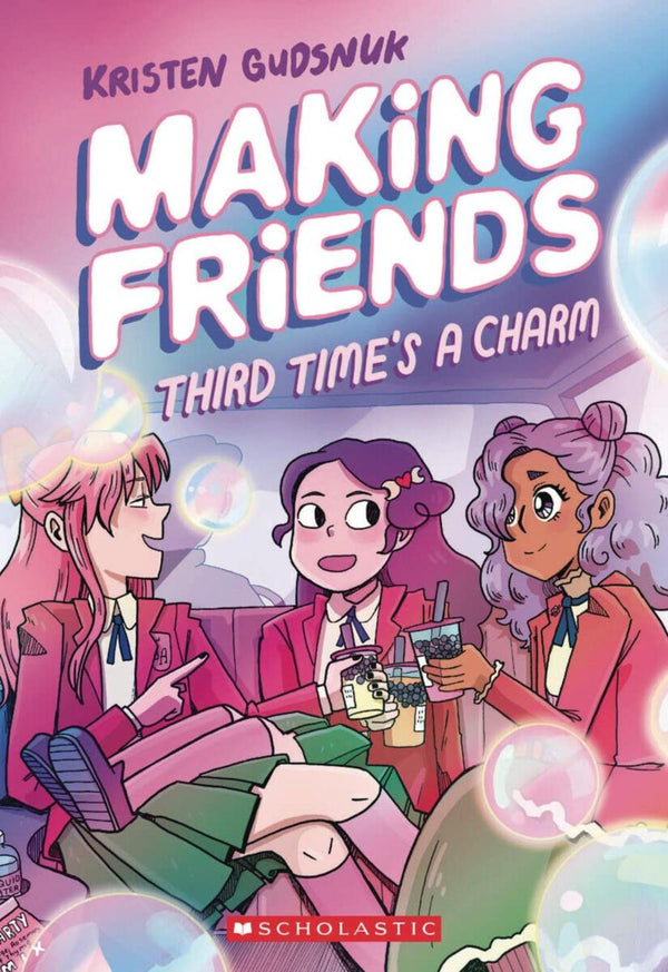 Making Friends: Third Time's the Charm: A Graphic Novel (Making Friends #3)-Children’s / Teenage fiction: General and modern fiction-買書書 BuyBookBook