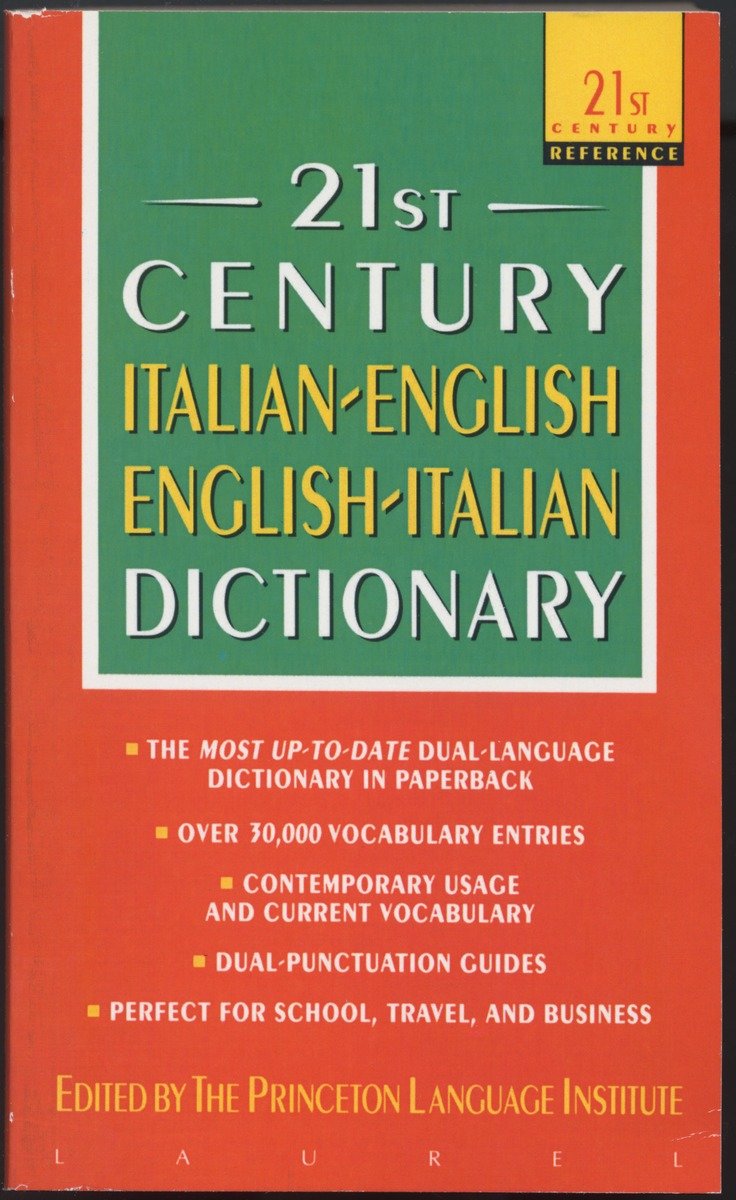 21st Century Italian-English/English-Italian Dictionary-Language and Linguistics-買書書 BuyBookBook