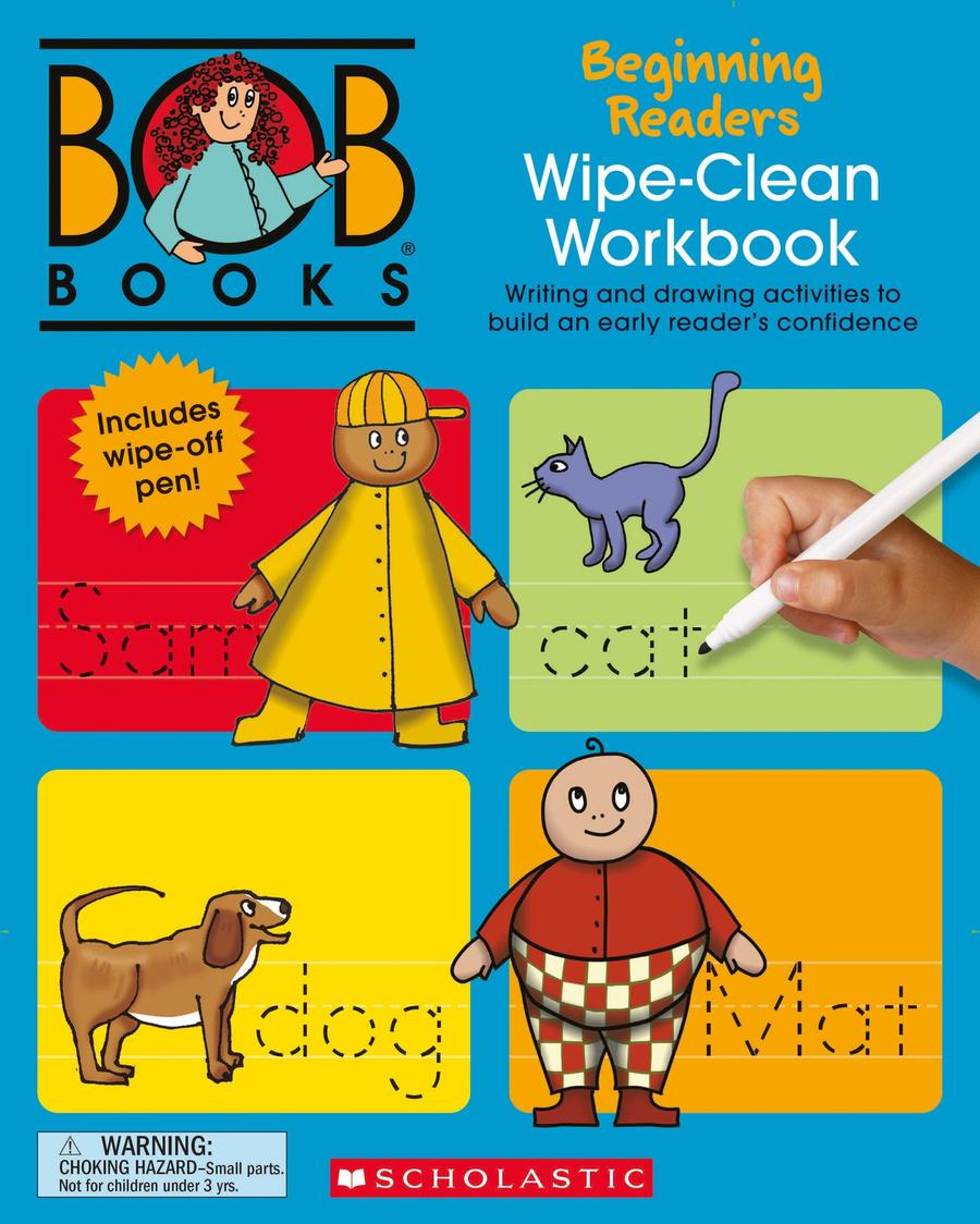 Bob Books: Beginning Readers Wipe-Clean Workbook-Children’s Early years / early learning concepts-買書書 BuyBookBook