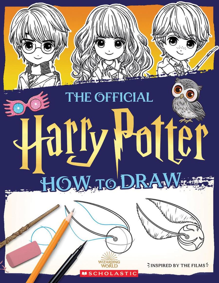 Official Harry Potter How to Draw-Children’s interactive and activity: drawing, colouring and painting-買書書 BuyBookBook