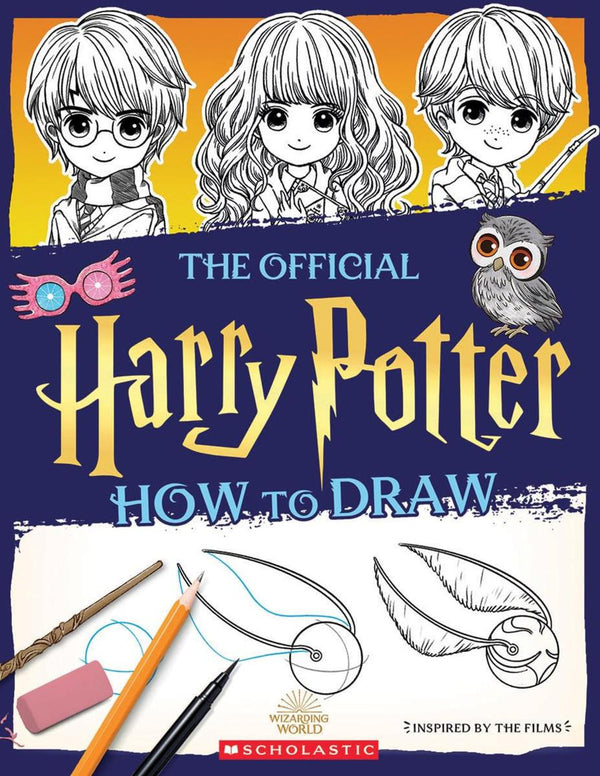 Official Harry Potter How to Draw-Children’s interactive and activity: drawing, colouring and painting-買書書 BuyBookBook
