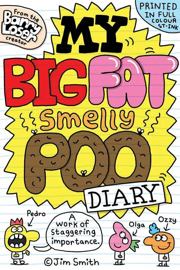 My Big Fat Smelly Poo Diary-Graphic novels-買書書 BuyBookBook