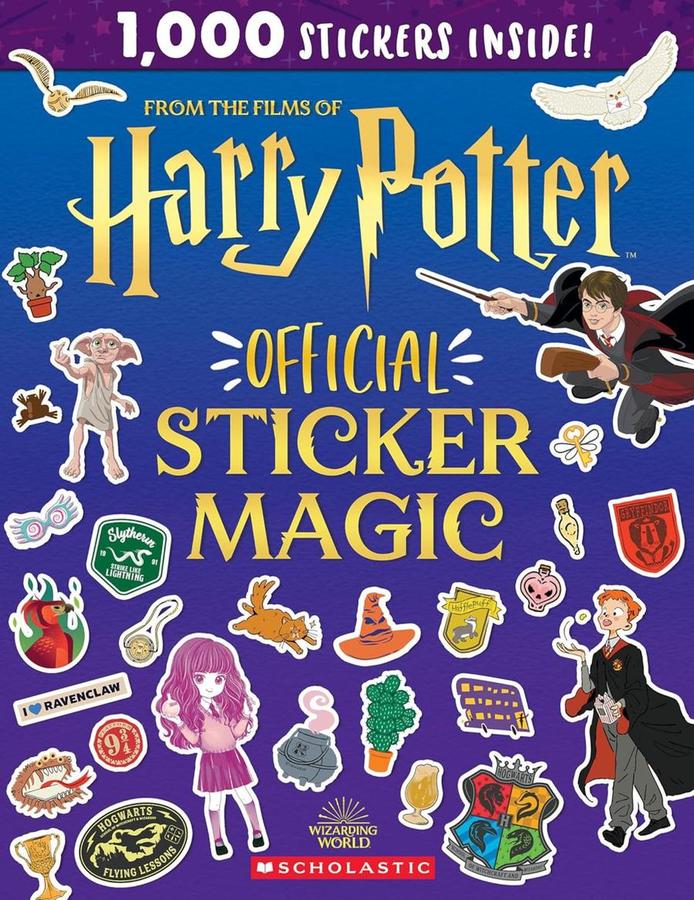 Harry Potter: Sticker Magic-Children’s interactive and activity books and kits-買書書 BuyBookBook