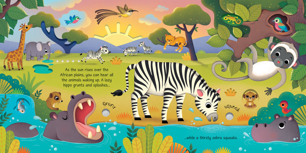 Wild Animals Sound Book interior 1 (ISBN 9781474991803) [onix-asset:1cd0f37927f832a011d9bf76ff634c3f33c433c4f132769bcaa02780f5f7ea82]