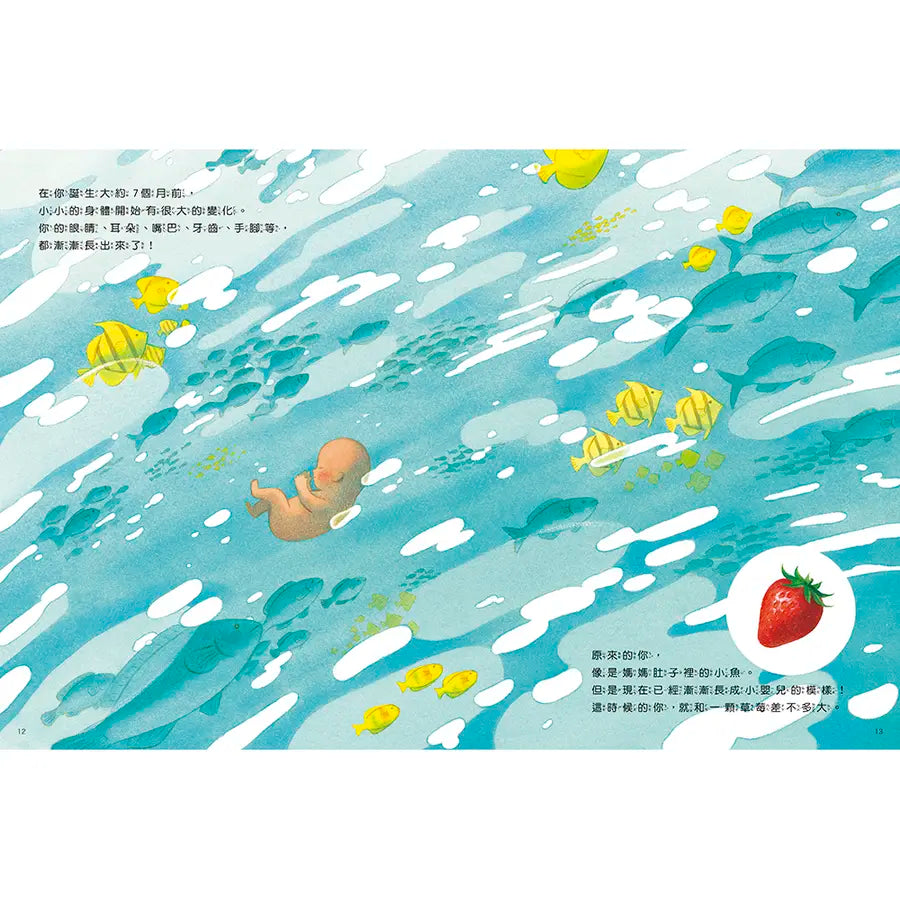 你在媽媽肚子裡的時候