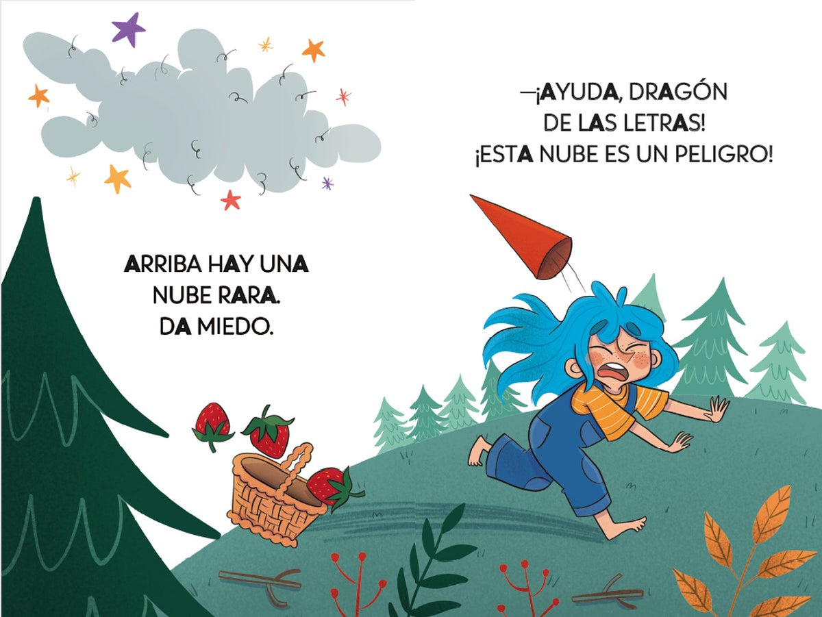 PHONICS IN SPANISH - Ana, el dragón y la nube aspirador / Ana, the Dragon, and t he Vacuum Cleaner Cl oud. The Letters Dragon 1 interior 1 (ISBN 9788448863746) [onix:62dea453e51b33cf447001b384bbb2d4]