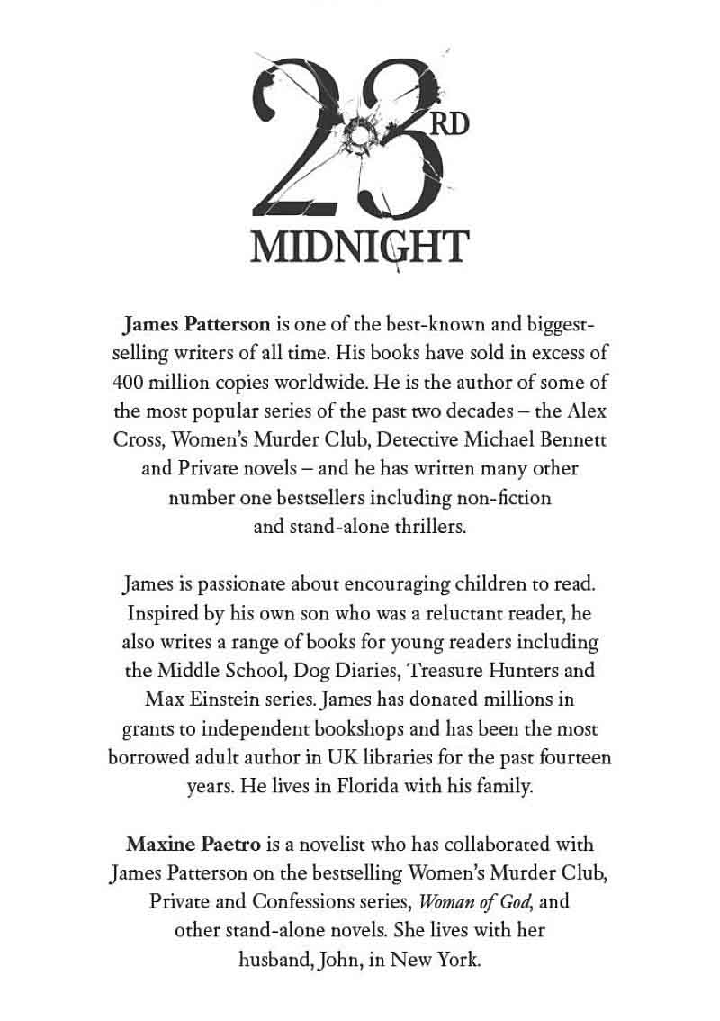 23rd Midnight - A Women's Murder Club Thriller (James Patterson)-Fiction: 偵探懸疑 Detective & Mystery-買書書 BuyBookBook