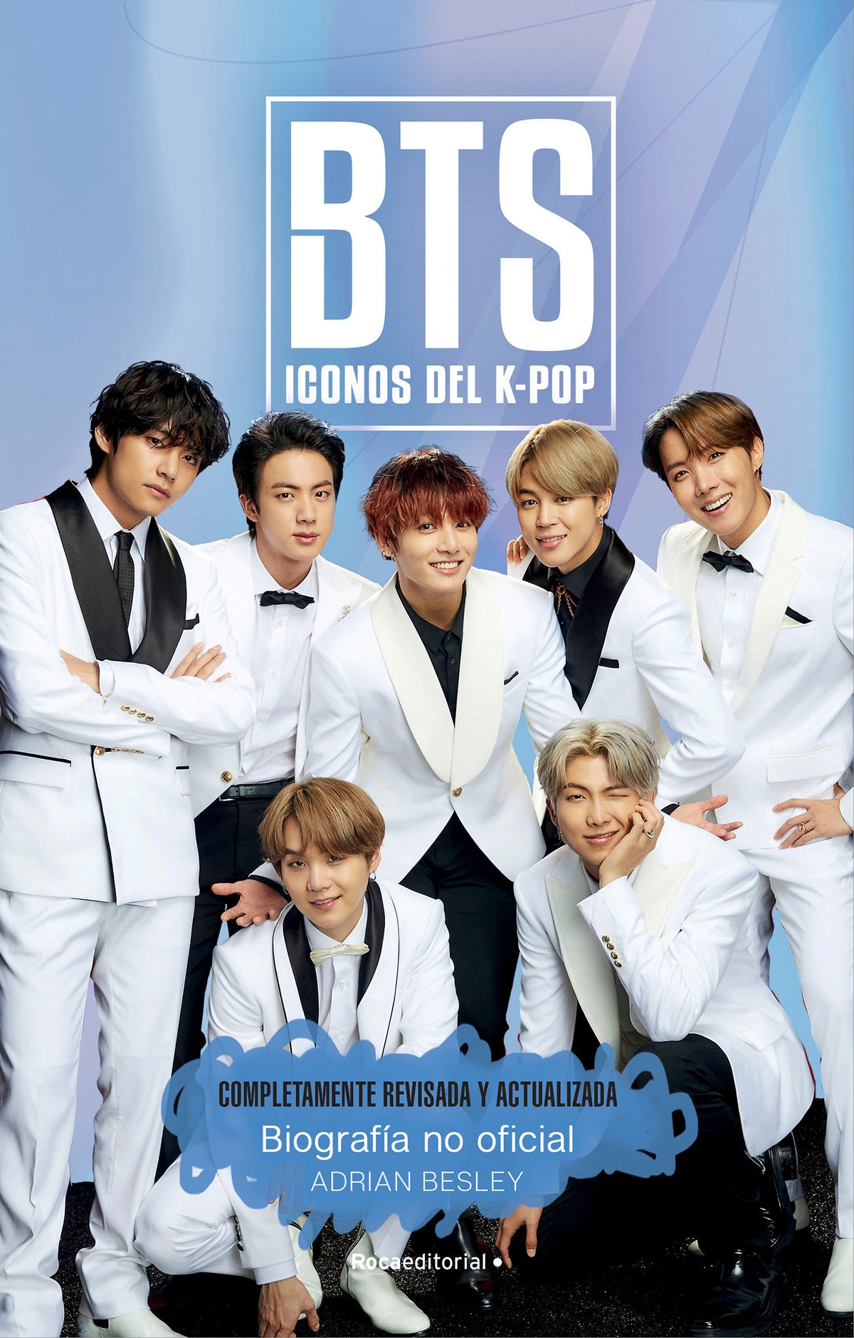BTS: Iconos Del K-pop / Icons of K-pop: Biografia no official / The Unofficial Biography cover (ISBN 9788418557354) [onix:e739955e224f949523a0f004d78c57c7]