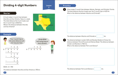 Math - No Problem! Algebra and Extra Challenges, Grade 5 Ages 10-11 interior 1 (ISBN 9780744052107) [onix-asset:5b0e6900a3e8eb46fa4d4e25331b55941c7dbaa6f2c91017d5650c983e1e62c5]