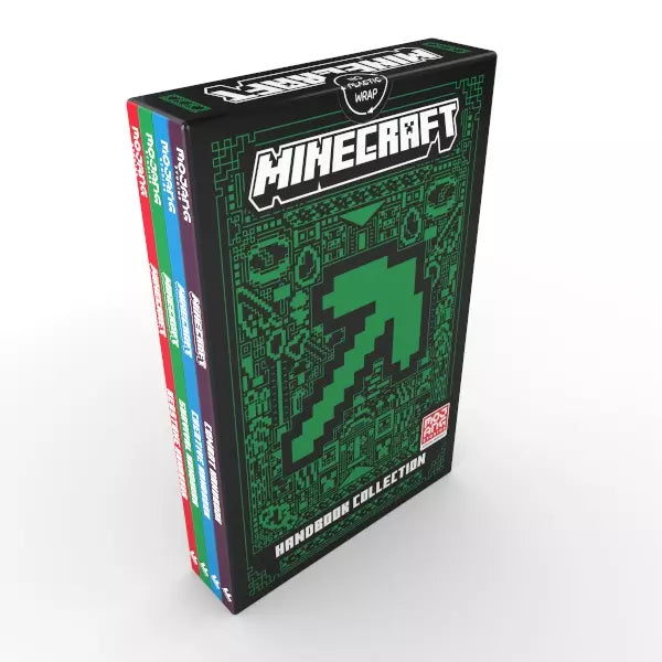 All New Official Minecraft Combat Handbook 4 Books Collection Set (Mojang AB)-Hobbies/ quizzes/ games-買書書 BuyBookBook